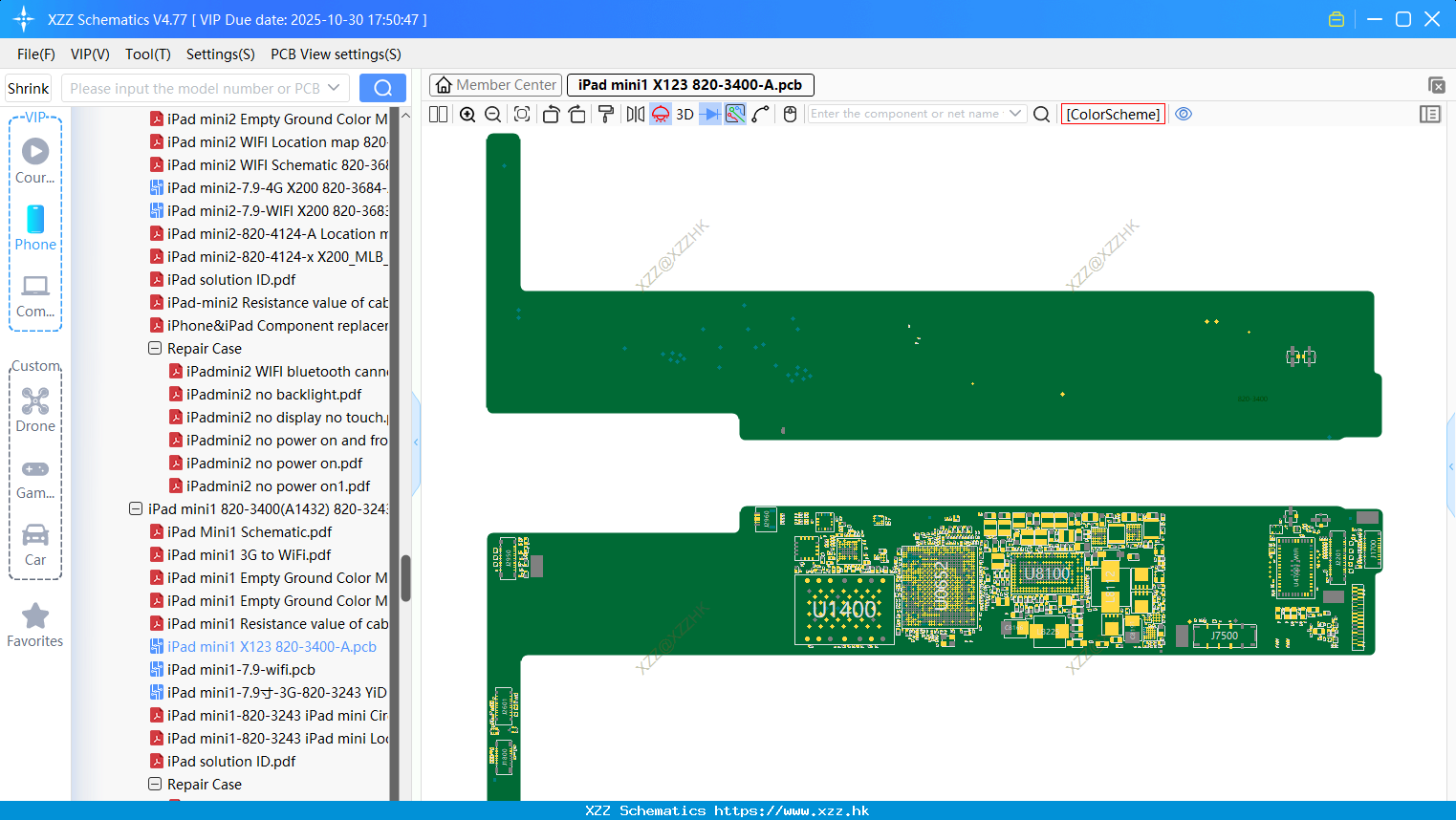 IPad Mini1 X123 820-3400-A